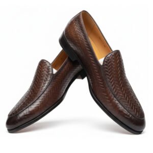 Berluti Paris Textured Weave Loafer