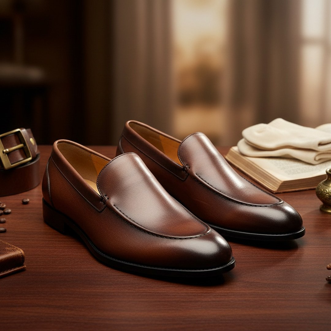 PullDayton Hand-Finished Venetian Loafer - Image 2