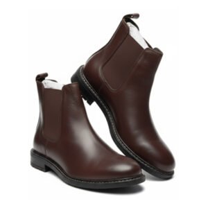 Skannger Refined Leather Chelsea Boot