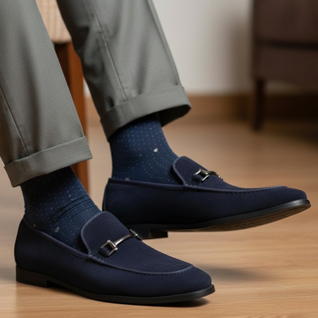 TED BAKER LONDON Buckled Suede Loafer - Image 3