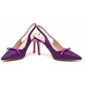 The Amethyst Glitter Pump