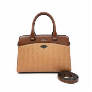 The Pedra Two-Tone Satchel